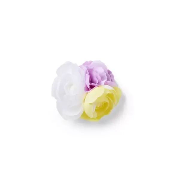 Janie and Jack Hair-Bouquet Barrette purple multi