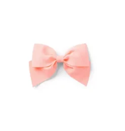 Janie and Jack Hair-Bow Barrette warm pink