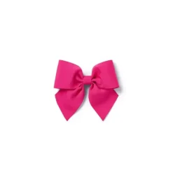 Janie and Jack Hair-Bow Barrette pink melon