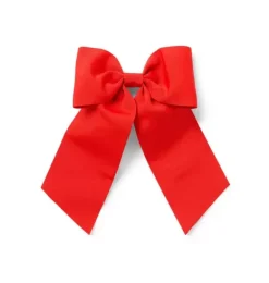 Janie and Jack Hair-Bow Barrette moto red