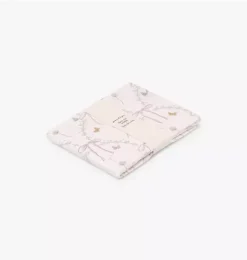 Janie and Jack Nursery|Blankets And Quilts-Bows & Butterfly Kisses Swaddle - pink