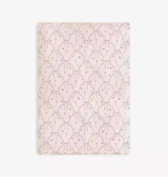 Janie and Jack Nursery|Blankets And Quilts-Bows & Butterfly Kisses Baby Duvet Set - pink