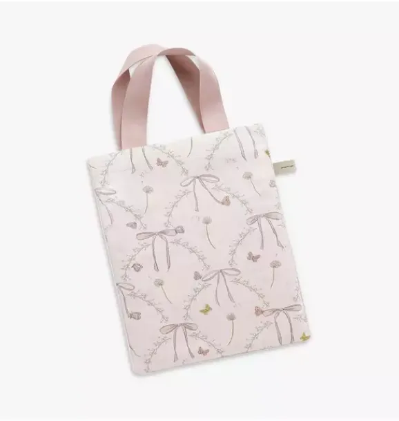 Janie and Jack Nursery|Blankets And Quilts-Bows & Butterfly Kisses Baby Duvet Set - pink