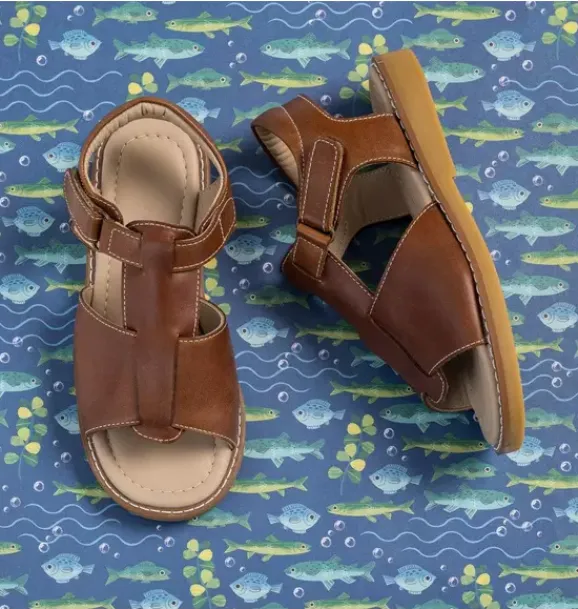 Janie and Jack Kids Shoes|Shoes-Boy Sandal Toddlers natural