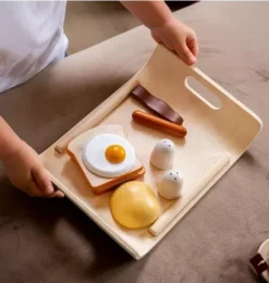 Janie and Jack Imaginary Play-Breakfast Menu multi
