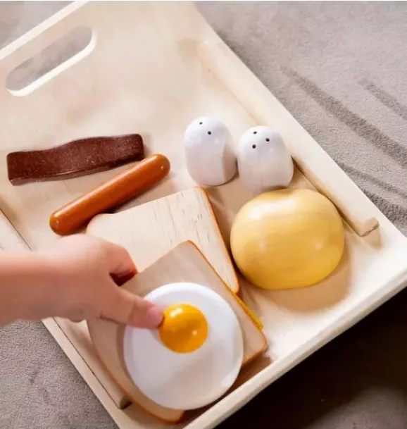 Janie and Jack Imaginary Play-Breakfast Menu multi