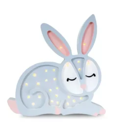 Janie and Jack Lighting-Bunny Lamp gray