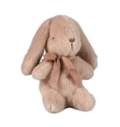 Janie and Jack Stuffed Animals-Bunny plush, Mini - Light powder multi