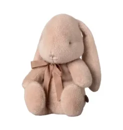 Janie and Jack Stuffed Animals-Bunny plush, Small - Light powder multi