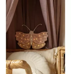 Janie and Jack Lighting-Butterfly Lamp strawberry cream