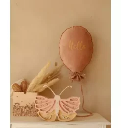 Janie and Jack Lighting-Butterfly Lamp strawberry cream