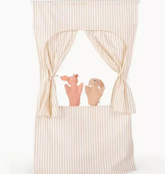 Janie and Jack Development Toys-Doorway Theatre cafe stripe