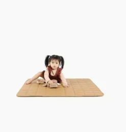 Janie and Jack Development Toys|Playroom-Square Quilted Mat camel