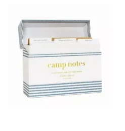 Janie and Jack Stationery-Camp Notes (12 Cards) multi