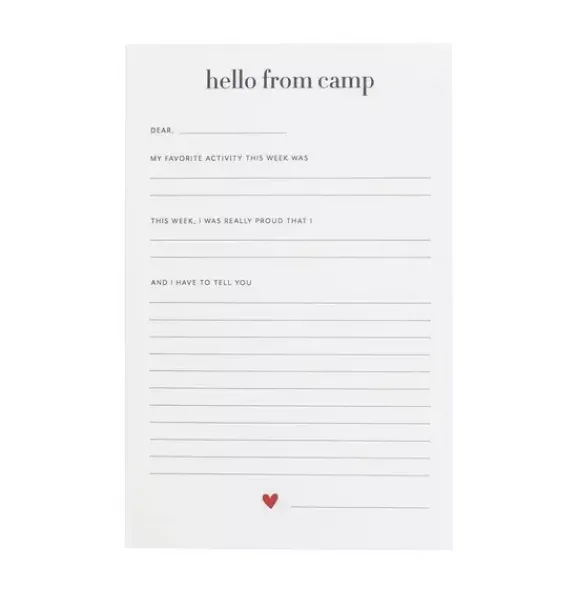 Janie and Jack Stationery-Camp Notes (12 Cards) multi