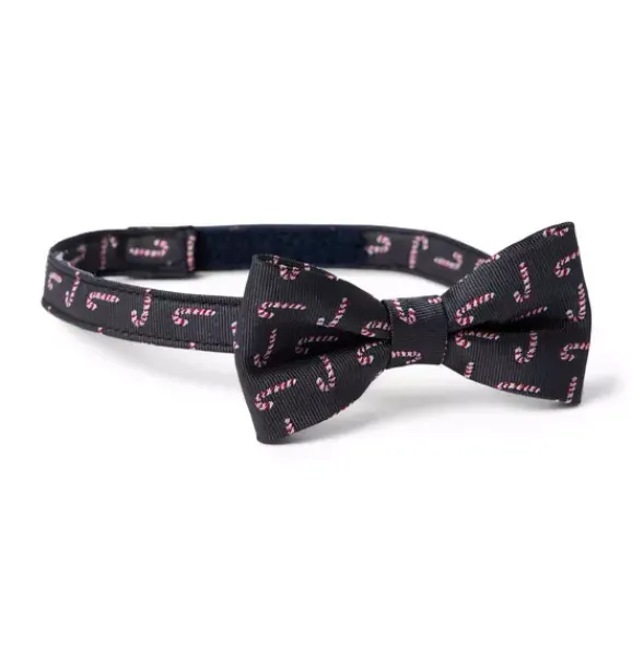 Janie and Jack Ties|Suiting-Candy Cane Bowtie dark marine candy cane