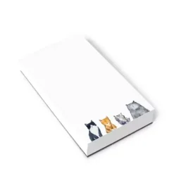Janie and Jack Stationery-Cat's Meow Notepad multi