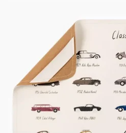 Janie and Jack Nursery-Changing Mat - classic cars