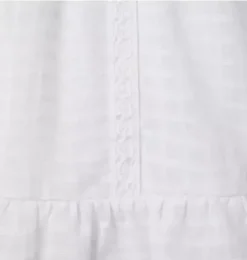 Janie and Jack Dresses-Checked Ruffle Dress white check