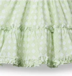 Janie and Jack Dresses-Checked Ruffle Dress green fields check