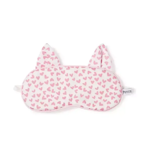 Janie and Jack Kids Accessories|Petite Plume-Children's Kitty Eye Mask sweethearts