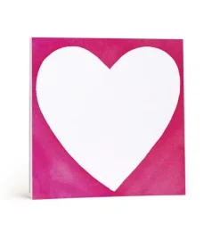 Janie and Jack Stationery|Desk Accessories-Chubby Heart Notepad multi