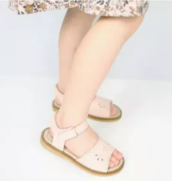 Janie and Jack Kids Shoes|Shoes-Classic Sandal with Scallop pink