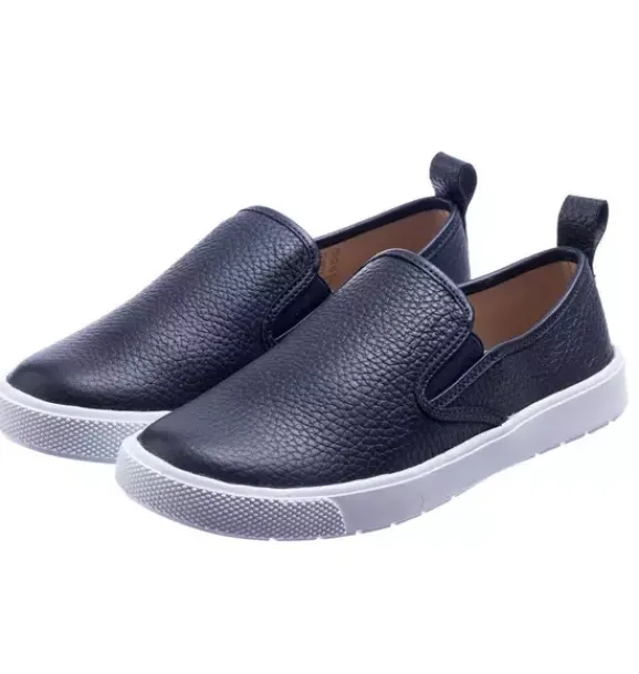 Janie and Jack Kids Shoes|Shoes-Classic Slip-On Textured blue