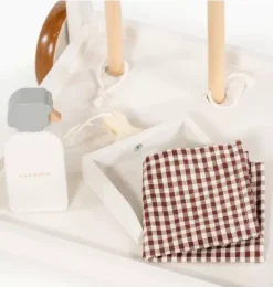 Janie and Jack Playroom-Cleaning Cart ivory