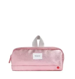 Janie and Jack Kids Accessories-Clinton Pencil Case pink/silver