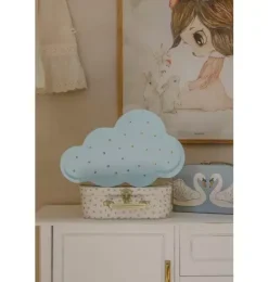 Janie and Jack Lighting-Cloud Lamp blue