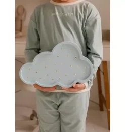 Janie and Jack Lighting-Cloud Lamp blue