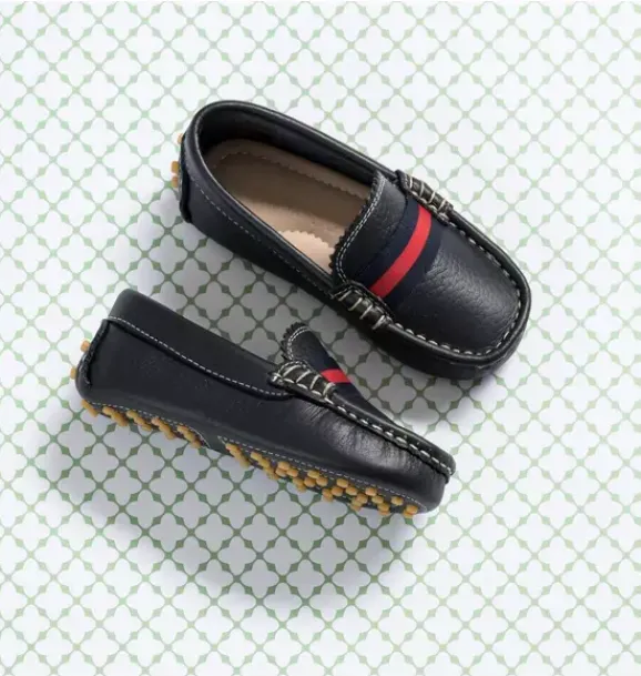 Janie and Jack Kids Shoes|Shoes-Club Loafer Blue navy