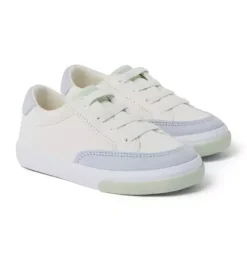 Janie and Jack Shoes-Colorblock Sneaker white