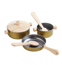 Janie and Jack Imaginary Play-Cooking Utensils Set multi