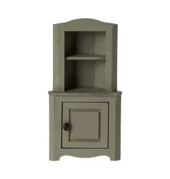 Janie and Jack Dolls-Corner Cabinet, Mouse - light green