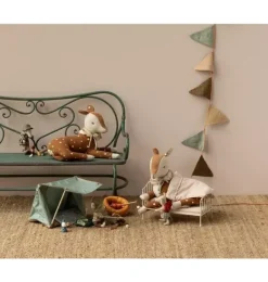 Janie and Jack Stuffed Animals-Cosy Bambi - mint