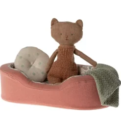 Janie and Jack Stuffed Animals-Cosy Basket, Small - coral