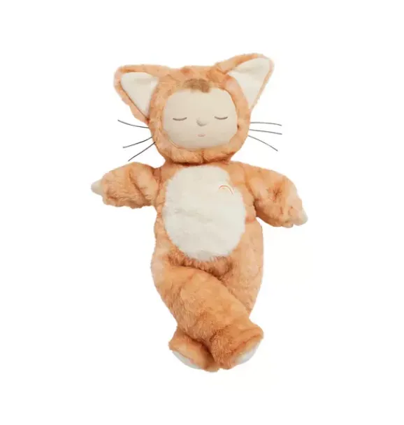 Janie and Jack Stuffed Animals-Cozy Dinkums - Tabby Cat - Jinx honey