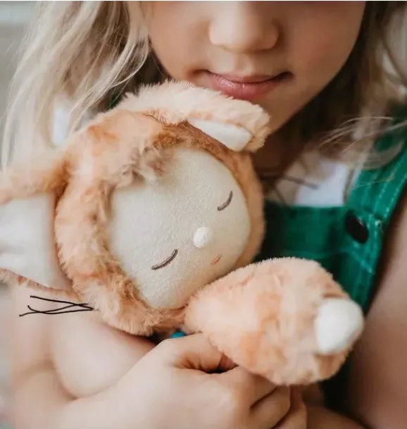 Janie and Jack Stuffed Animals-Cozy Dinkums - Tabby Cat - Jinx honey