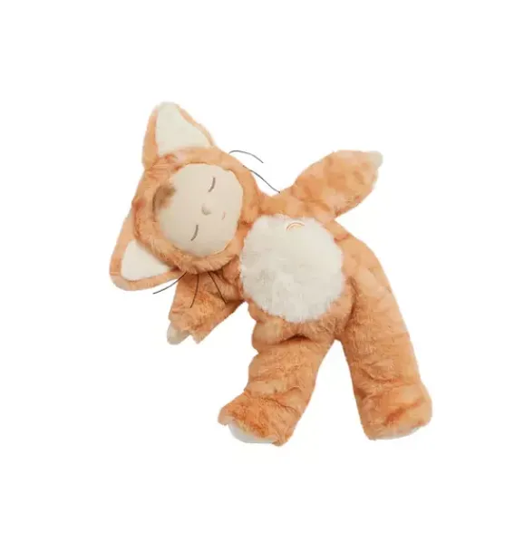 Janie and Jack Stuffed Animals-Cozy Dinkums - Tabby Cat - Jinx honey