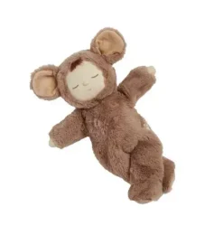 Janie and Jack Stuffed Animals-Cozy Dinkums Mousy Pickle brown