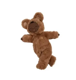 Janie and Jack Stuffed Animals-Cozy Dinkums Teddy Mini brown