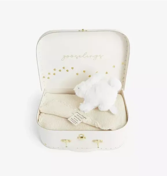 Janie and Jack Nursery-Cozy Gift Set - ivory
