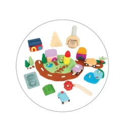 Janie and Jack Development Toys-Creative Dough Set multi