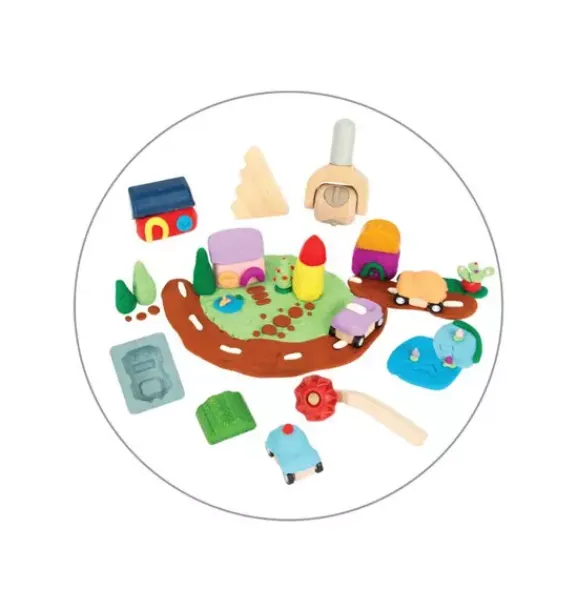 Janie and Jack Development Toys-Creative Dough Set multi