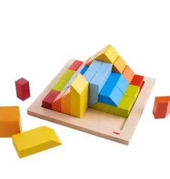 Janie and Jack Development Toys-Creative Stones 3D Wooden Arranging Blocks multi-color