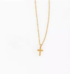 Janie and Jack Kids Accessories|Jewelry-Cross Pendant Necklace gold
