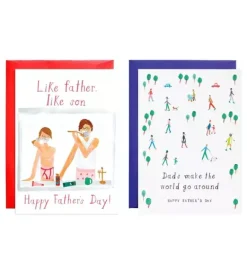 Janie and Jack Stationery-Dad's Day Bundle multi color