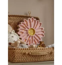 Janie and Jack Lighting-Daisy Lamp powder pink